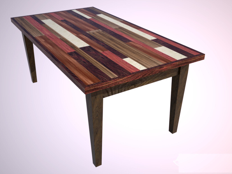 Conceptual Rendering Of Table